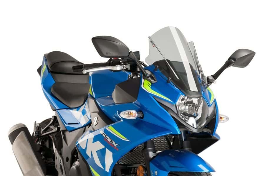 Plexi štít PUIG RACING 9722H dymové