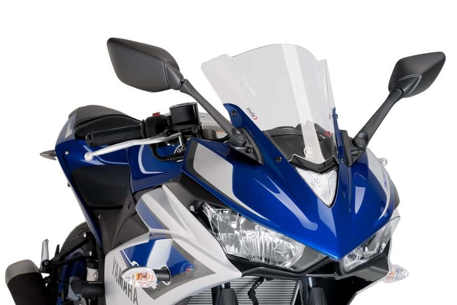 Plexi štít PUIG RACING 7649W priehľadné