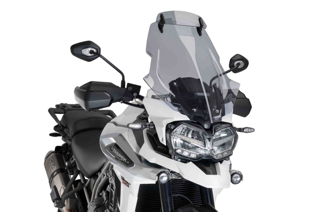 Plexi štít PUIG TOURING WITH VISOR 9614H dymové