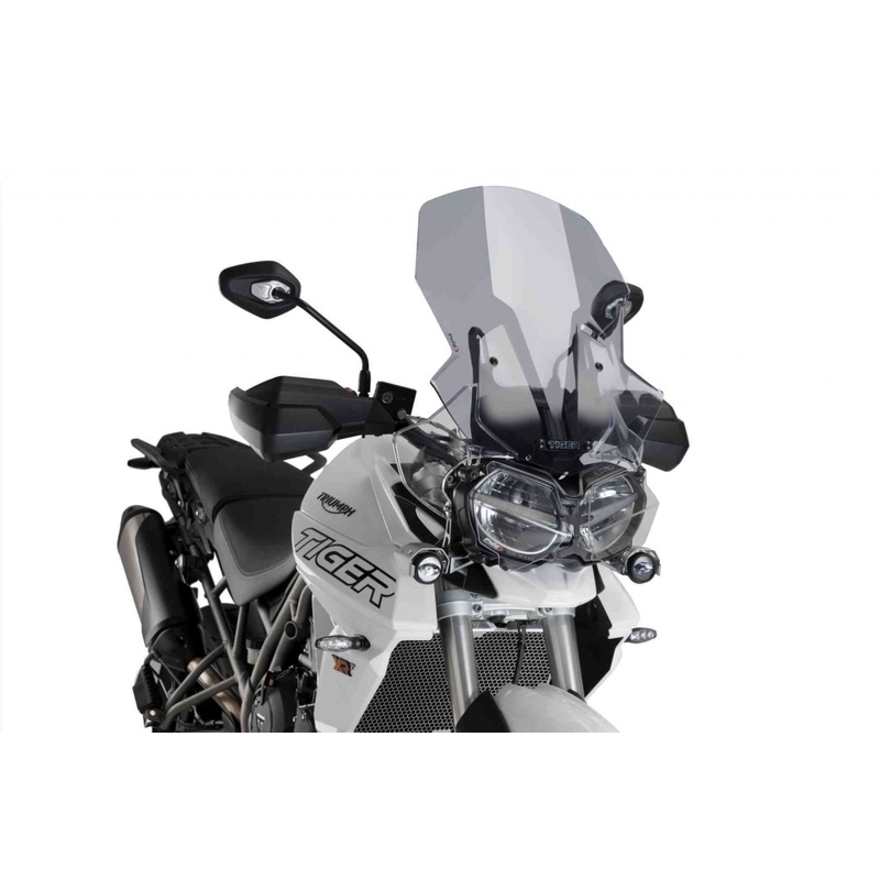 Plexi štít PUIG TOURING dymové