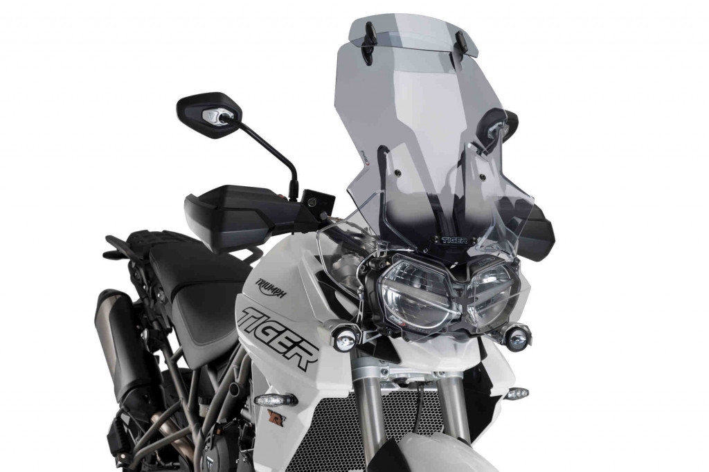 Plexi štít PUIG TOURING WITH VISOR 9658H dymové