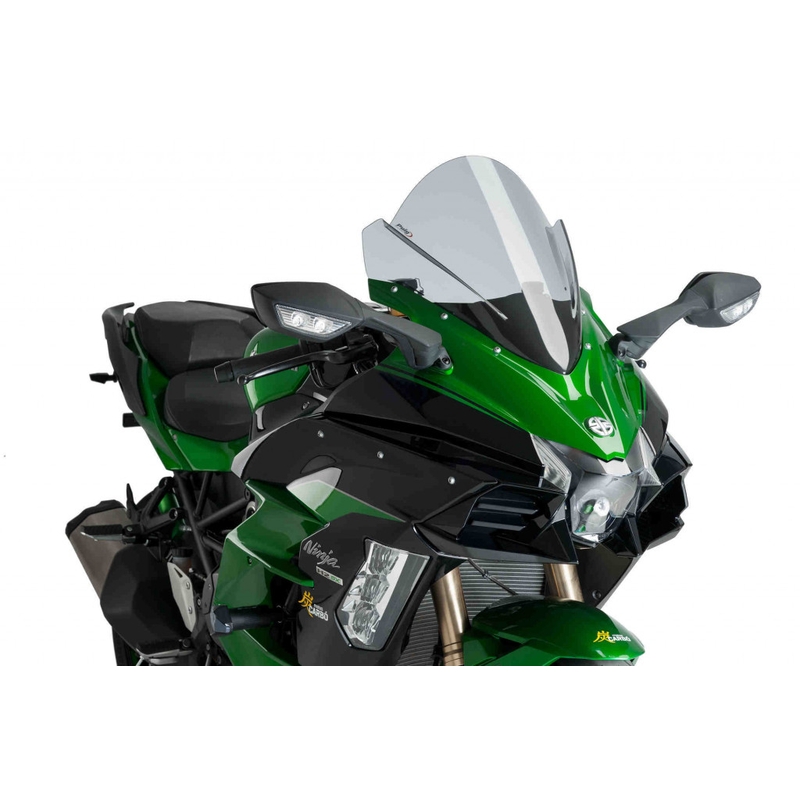 Plexi štít PUIG RACING dymové