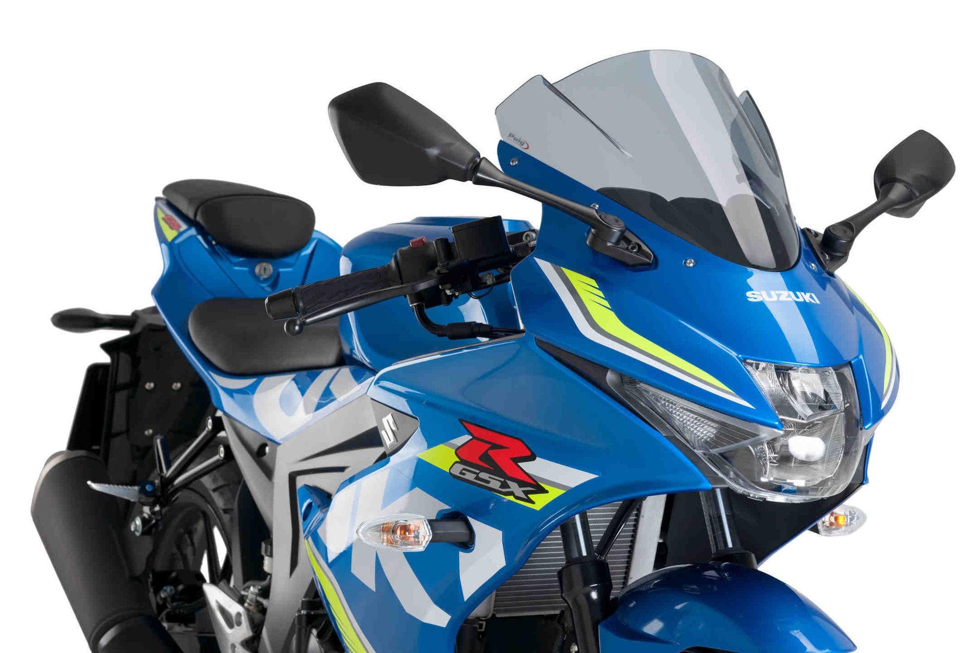 Plexi štít PUIG RACING 9721H dymové