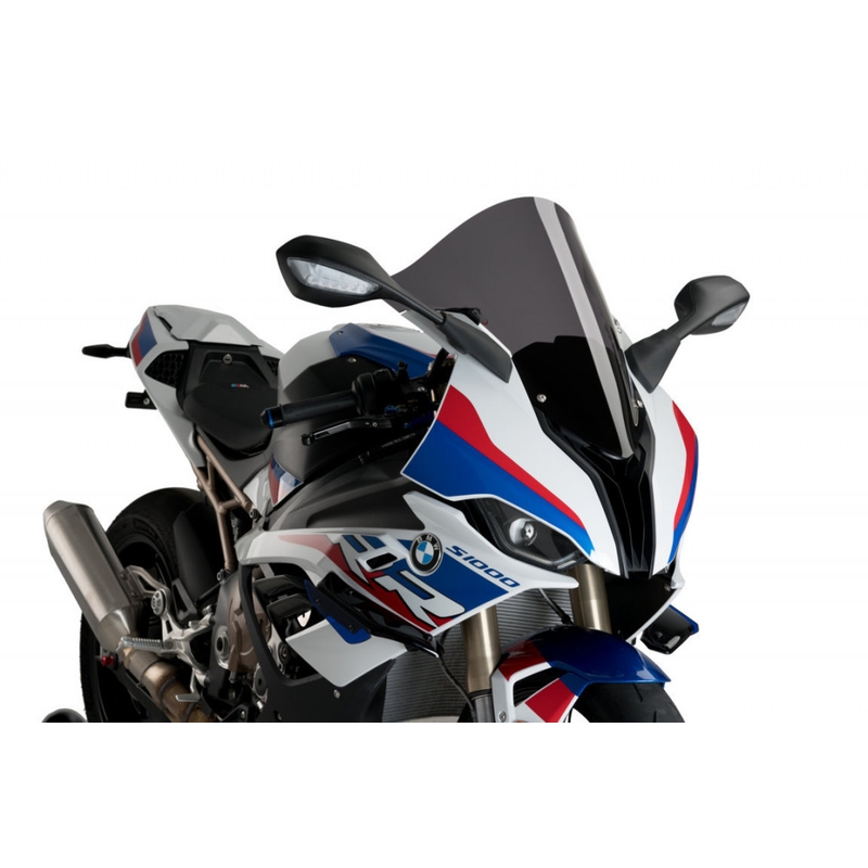 Plexi štít PUIG RACING tmavá dymová