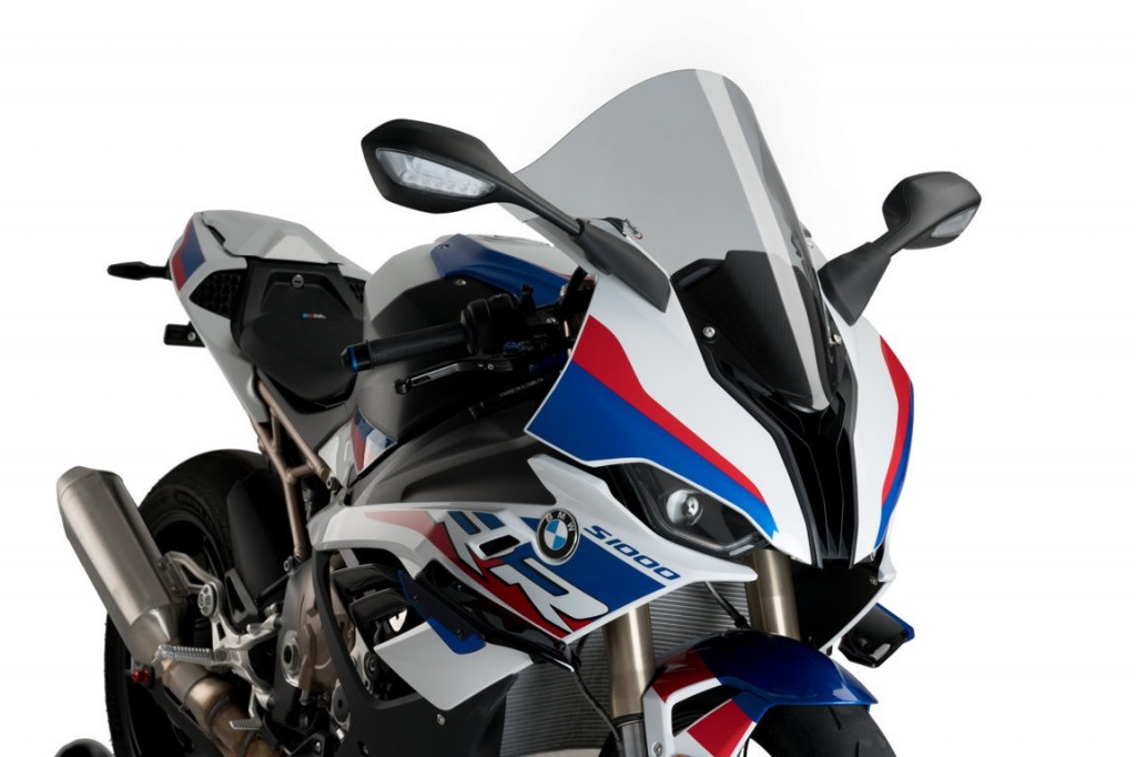 Plexi štít PUIG RACING 3641H dymové
