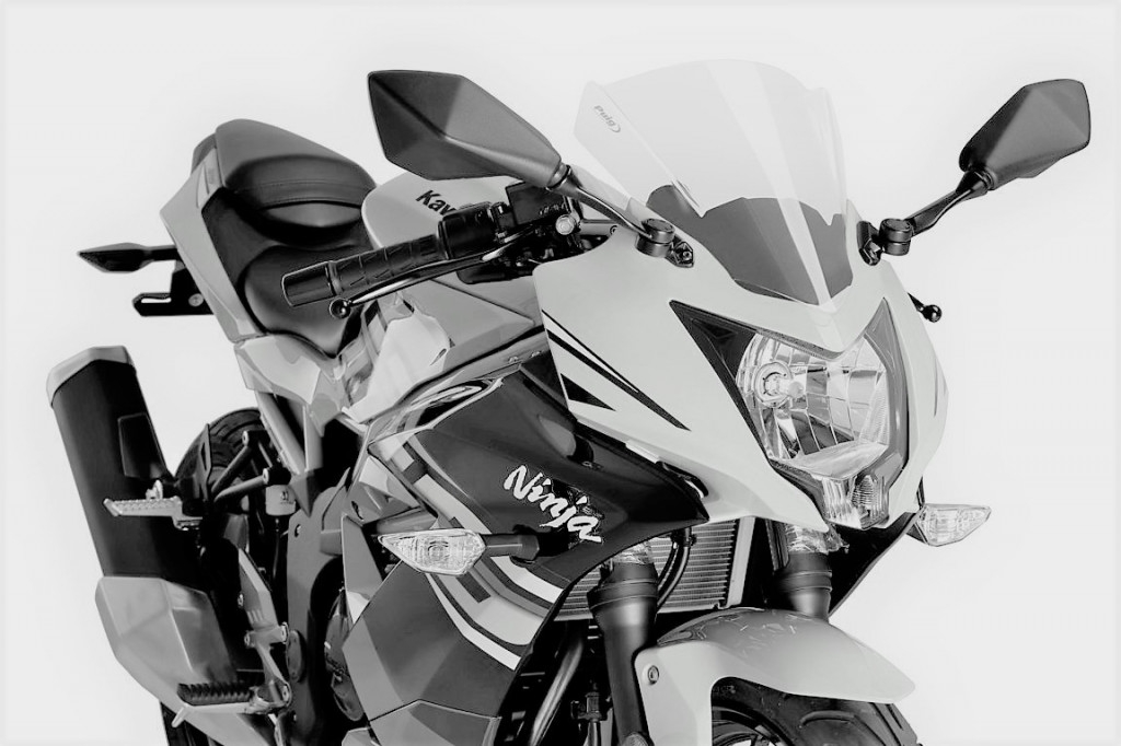 Plexi štít PUIG RACING 3539C karbónový vzhľad