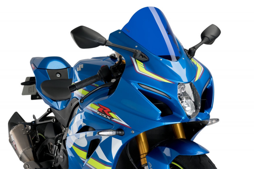 Plexi štít PUIG R-RACER 3631A modrá