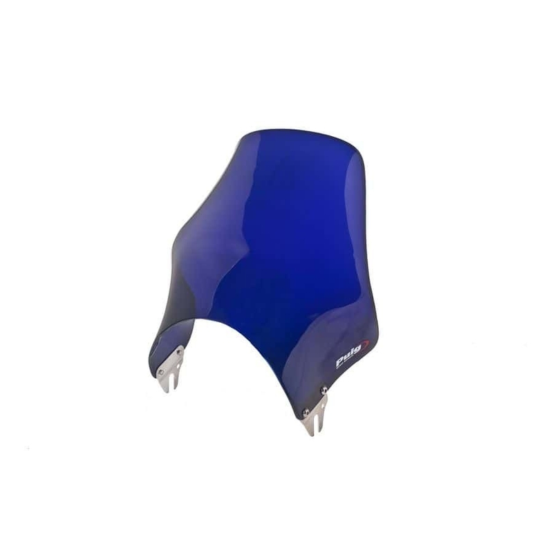 Plexi na motorku PUIG NAKED modrá