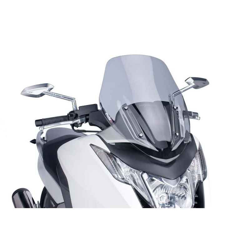Plexi na motorku PUIG V-TECH LINE SPORT dymové pre HONDA NC 700 D Integra 2012-2013, HONDA NC 750 D Integra 2014-2019