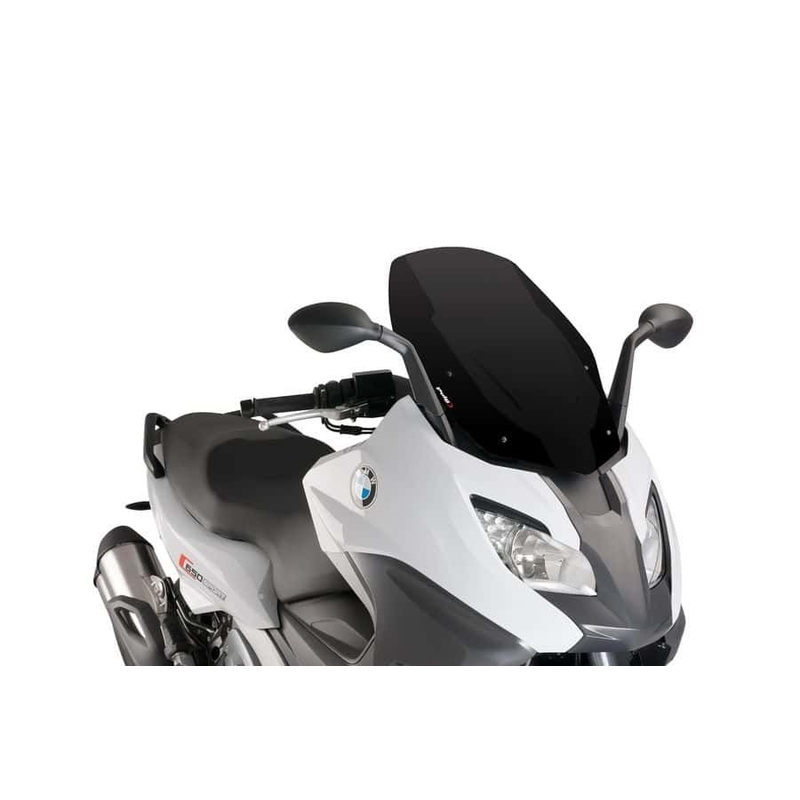 Plexi na motorku PUIG V-TECH LINE SPORT čierna