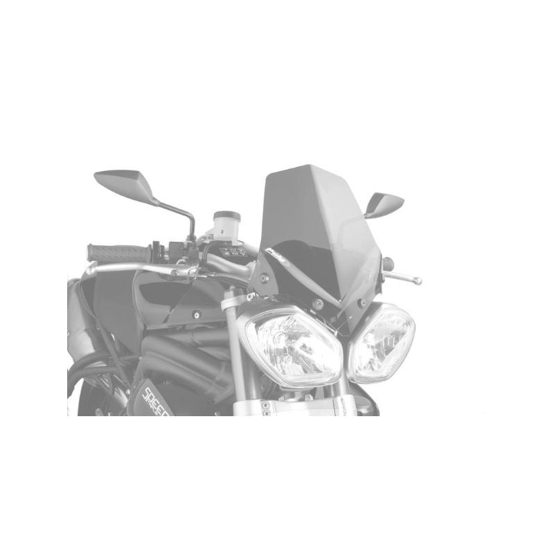 Plexi na motorku PUIG NEW. GEN SPORT dymové