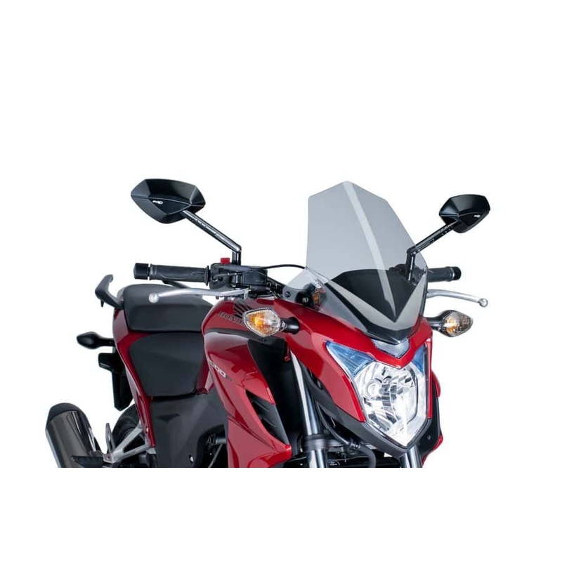 Plexi na motorku PUIG NEW GEN. SPORT dymové pre HONDA CB 500 F 2013-2015