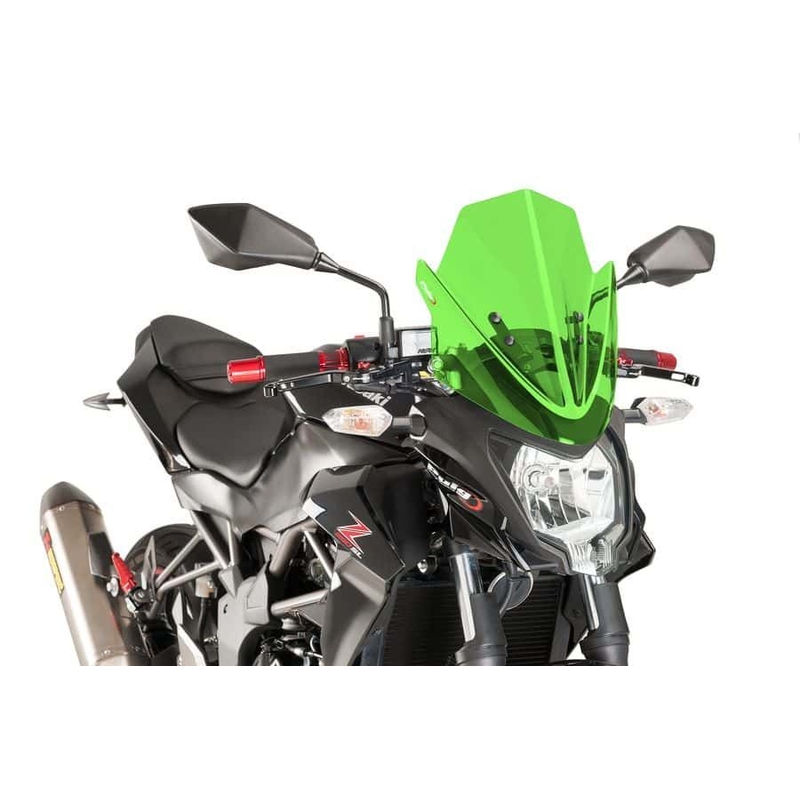 Plexi na motorku PUIG NEW GEN. SPORT zelená
