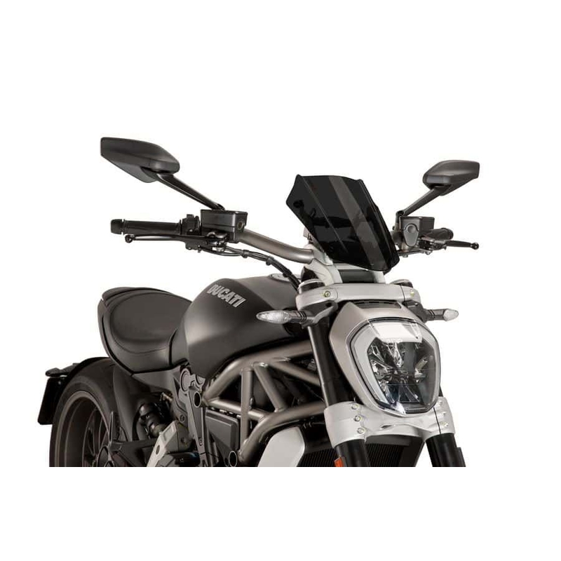 Plexi na motorku PUIG NEW GEN. SPORT tmavá dymová