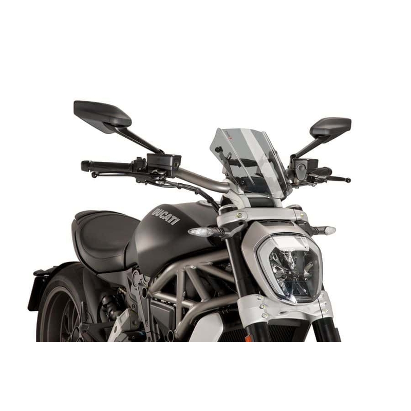 Plexi na motorku PUIG NEW GEN. SPORT dymové