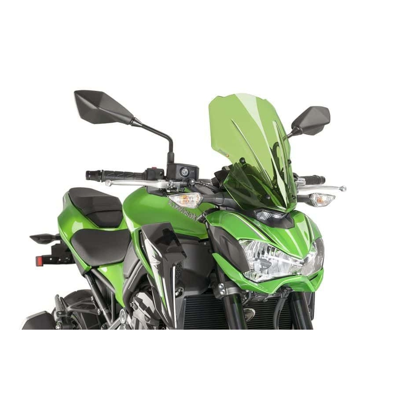 Plexi na motorku PUIG NEW. GEN TOURING zelená