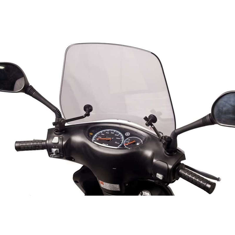 Plexi na motorku PUIG TRAFIC dymové pre YAMAHA XC 125 Vity 2008-2013