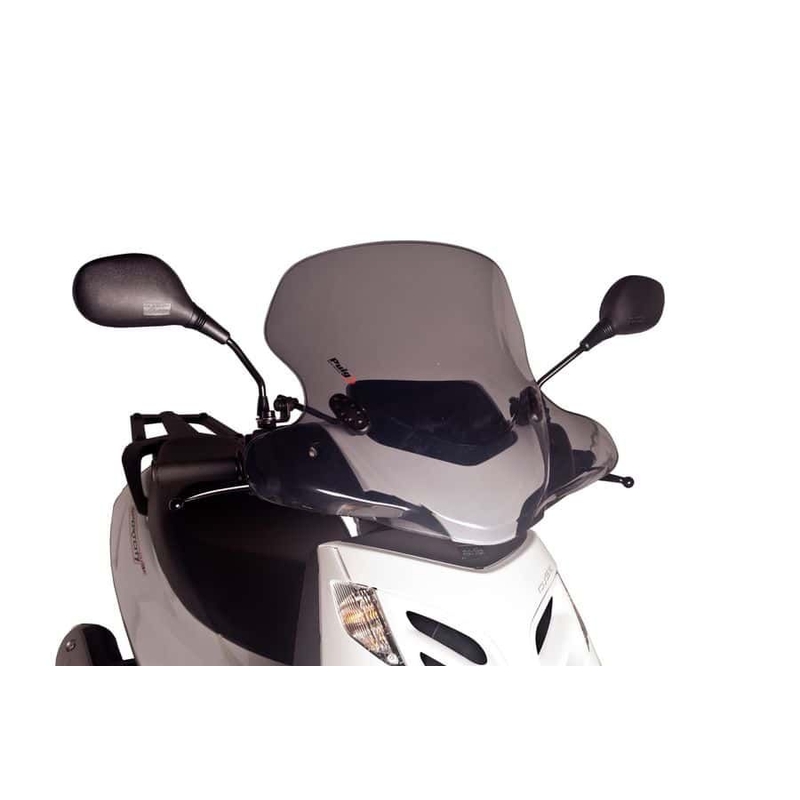 Plexi na motorku PUIG CITY TOURING dymové pre APRILIA Sportcity Cube 300 2008-2013, APRILIA Sportcity Cube 125 2008-2013