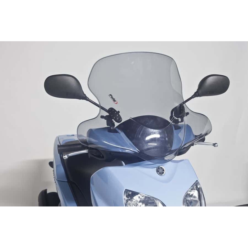 Plexi na motorku PUIG CITY TOURING dymové pre YAMAHA Xenter 125 2012-2020