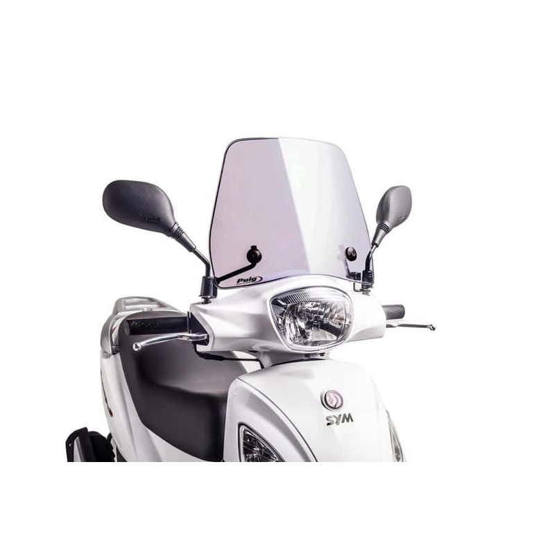 Plexi na motorku PUIG TRAFIC dymové pre SYM Symphony ST 125 2009-2011