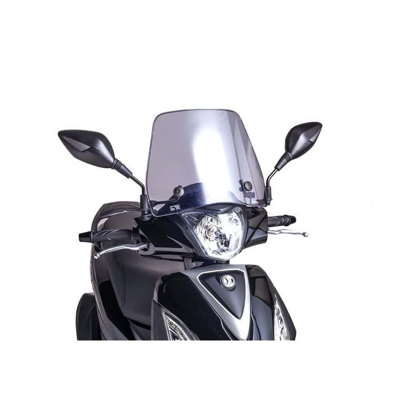 Plexi na motorku PUIG TRAFIC dymové pre SYM Symphony ST 200 2015-2018, SYM Symphony ST 125 2015-2020