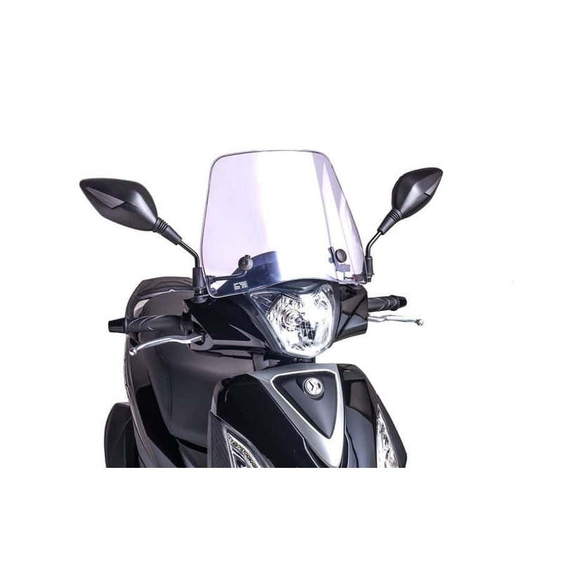 Plexi na motorku PUIG TRAFIC priehľadné pre SYM Symphony 125 2015-2018