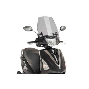 Plexi na motorku PUIG TRAFIC 9970H dymové