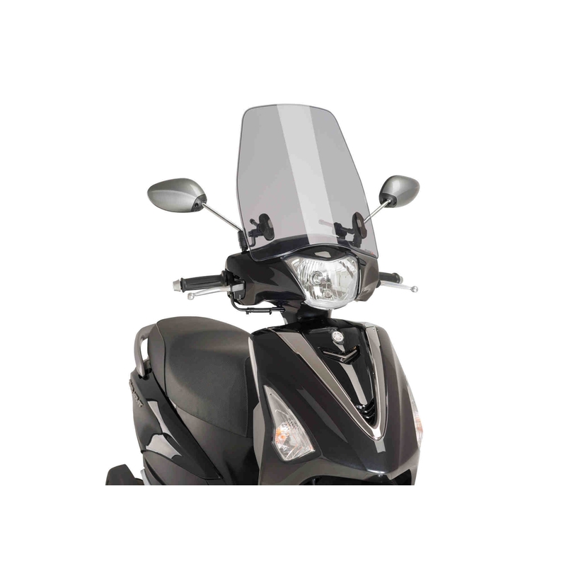 Plexi na motorku PUIG URBAN dymové pre YAMAHA D'elight 125 2017-2020