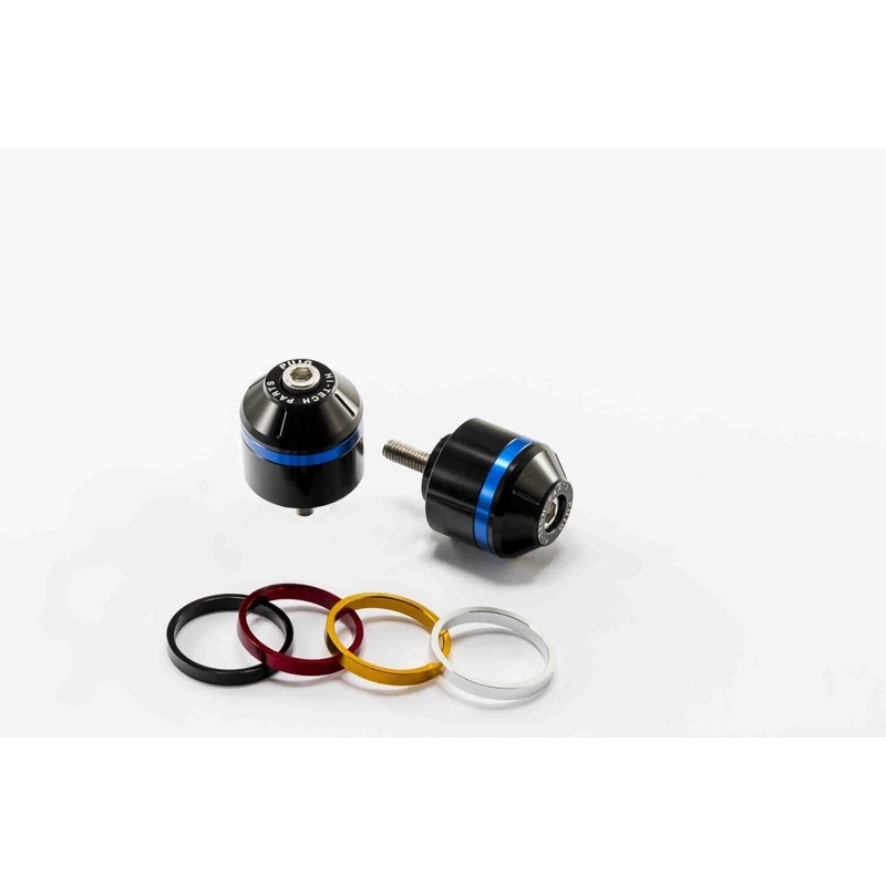 Závažia riaditok PUIG SHORT WITH RING vrátane farebných krúžkov pre YAMAHA MT-03 320 2016-2026