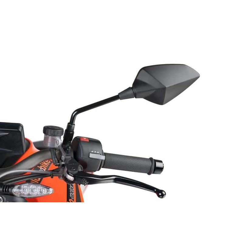 Zpätné zrkadlo PUIG RS1 WITH BAR čierna vľavo (vrátane súpravy adaptérov) výpredaj