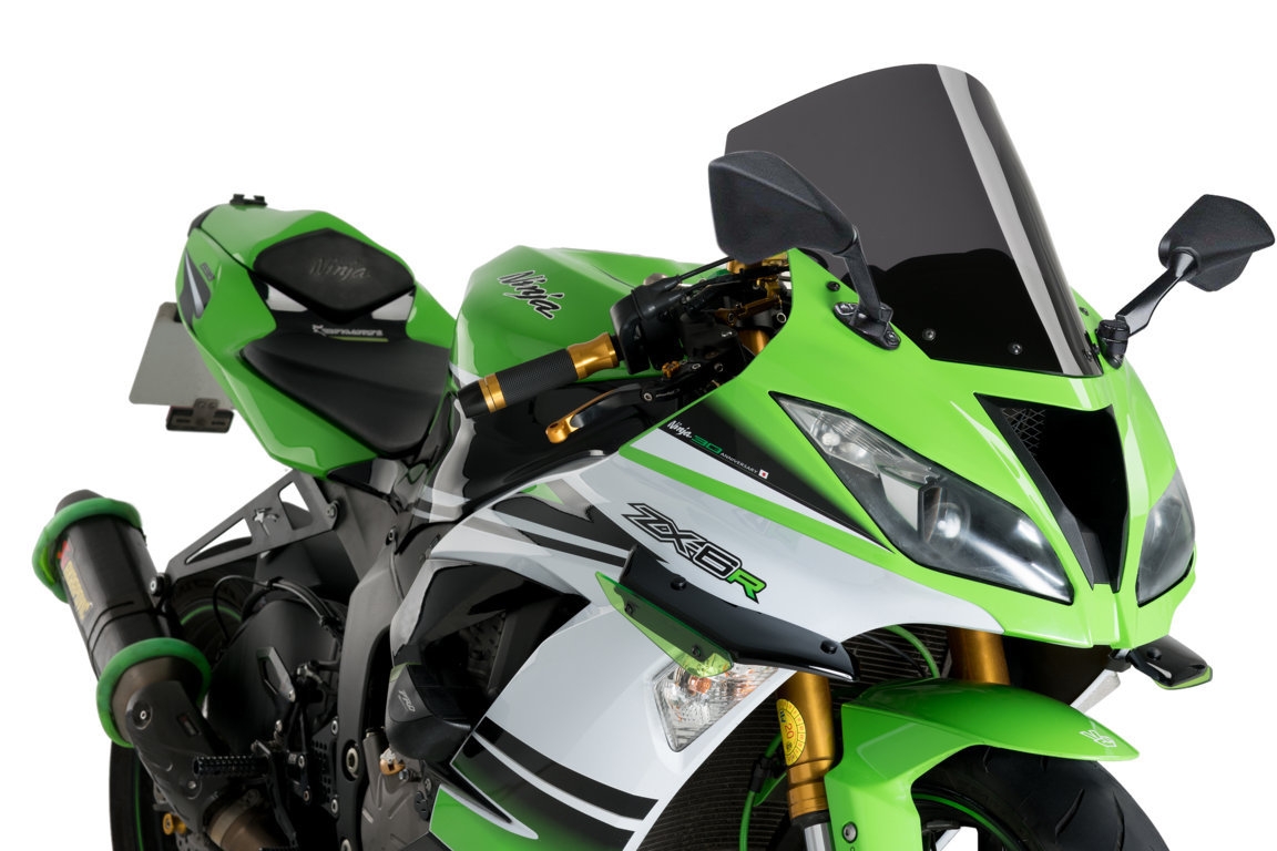 Plexi štít PUIG R-RACER 3629F tmavá dymová