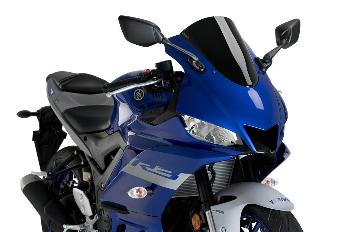 Plexi štít PUIG R-RACER 3737N čierna