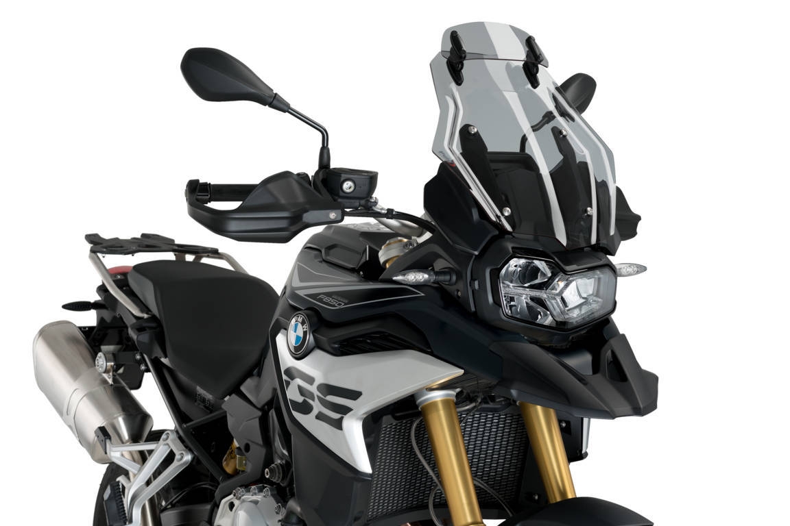 Plexi na motorku PUIG TOURING WITH VISOR 3831H dymové