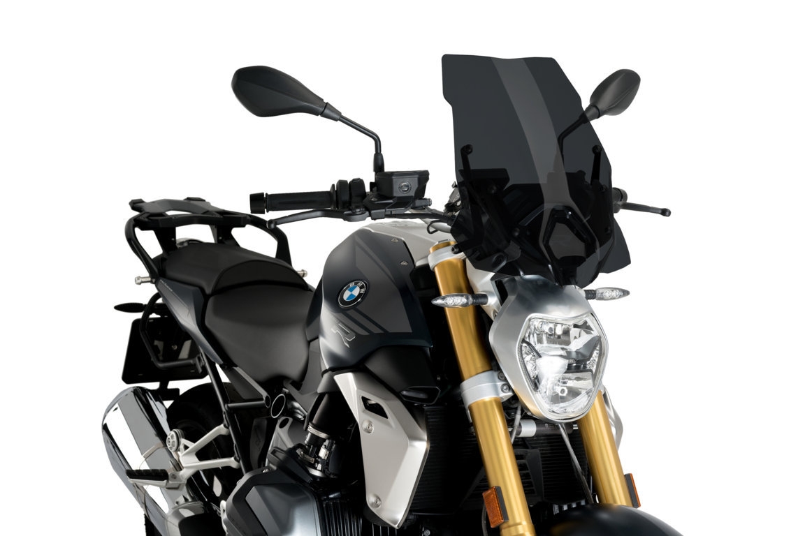 Plexi na motorku PUIG NEW. GEN TOURING 3626F tmavá dymová