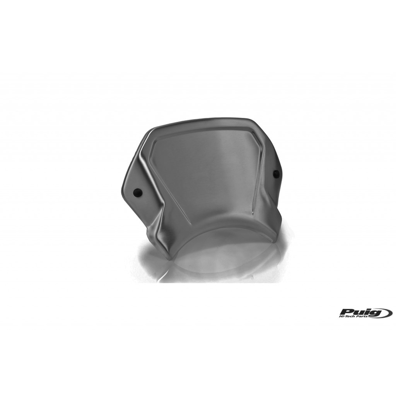 Plexi na motorku PUIG FRONTAL PLATE čierna hliník pre HONDA CMX 500 Rebel 2017-2024