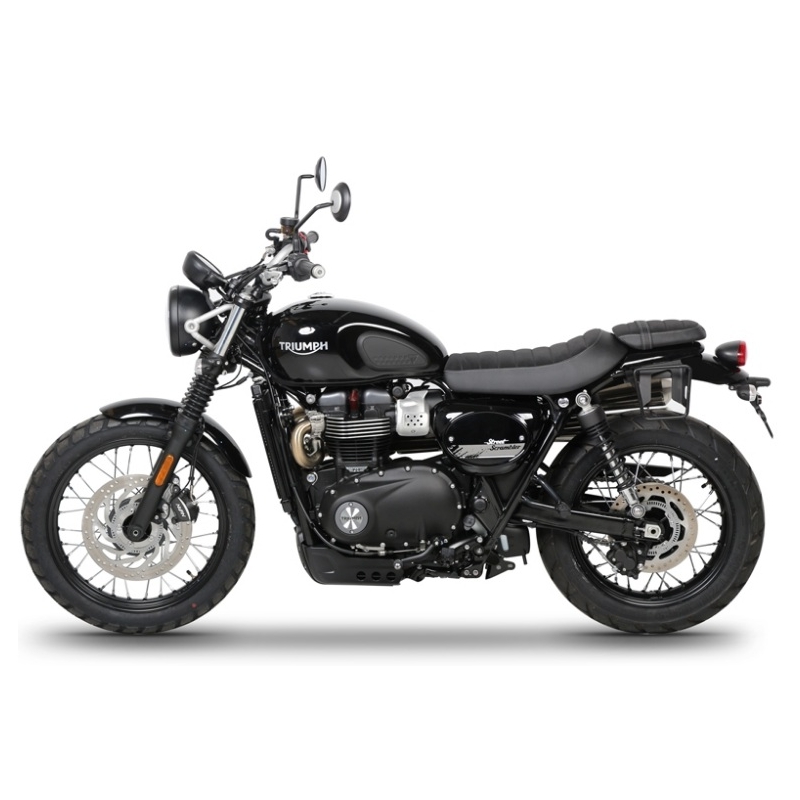 Držiaky  pre  bočné brašne SHAD pre TRIUMPH Street Scrambler 900 2018-2025, TRIUMPH Scrambler 900 2018-2025