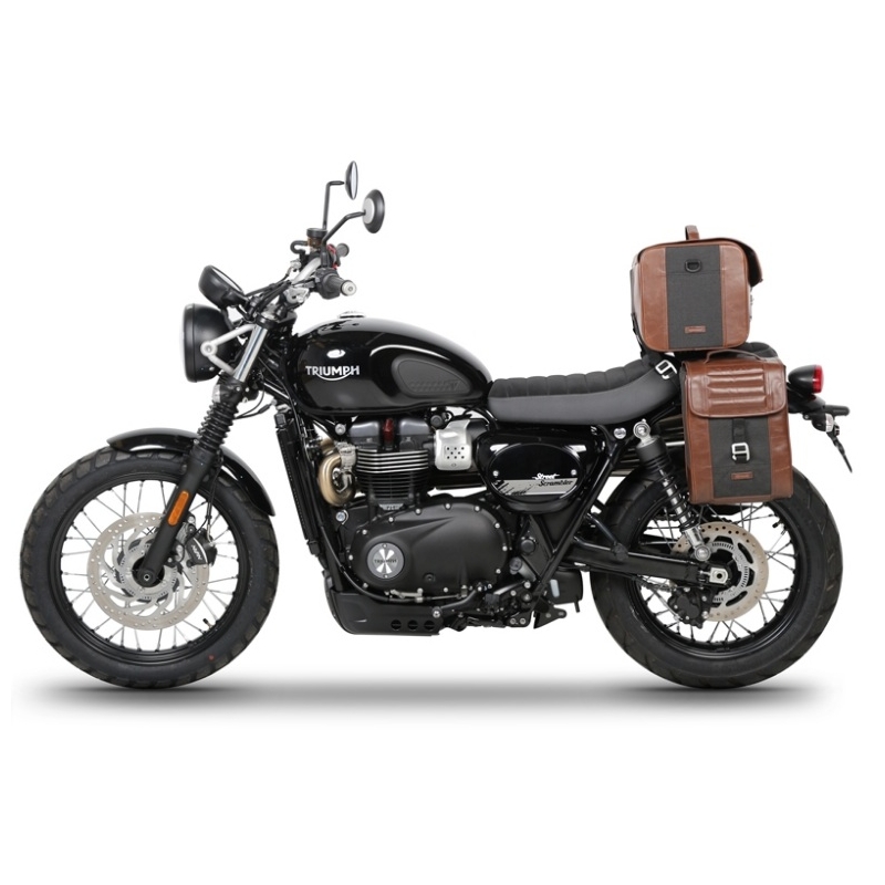 Držiaky  pre  bočné brašne SHAD pre TRIUMPH Street Scrambler 900 2018-2025, TRIUMPH Scrambler 900 2018-2025