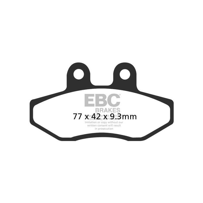 Brzdové obloženie EBC