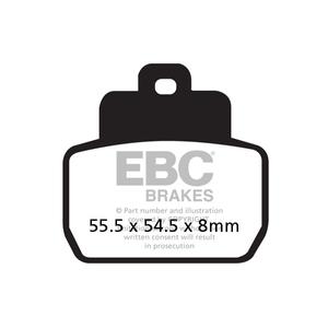 Brzdové obloženie EBC SFA425