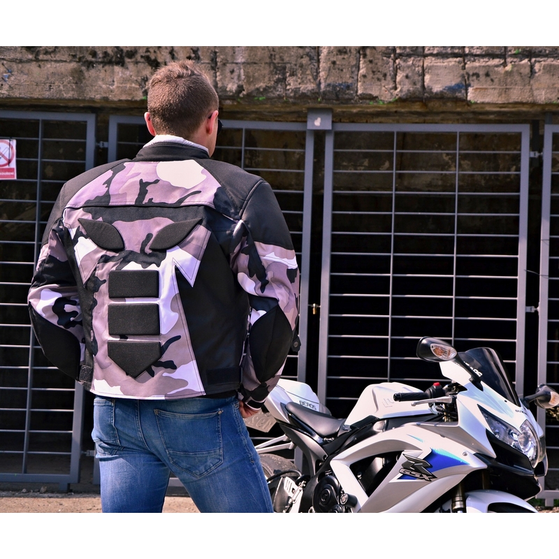 Bunda na motocykel RSA Camuflage výpredaj