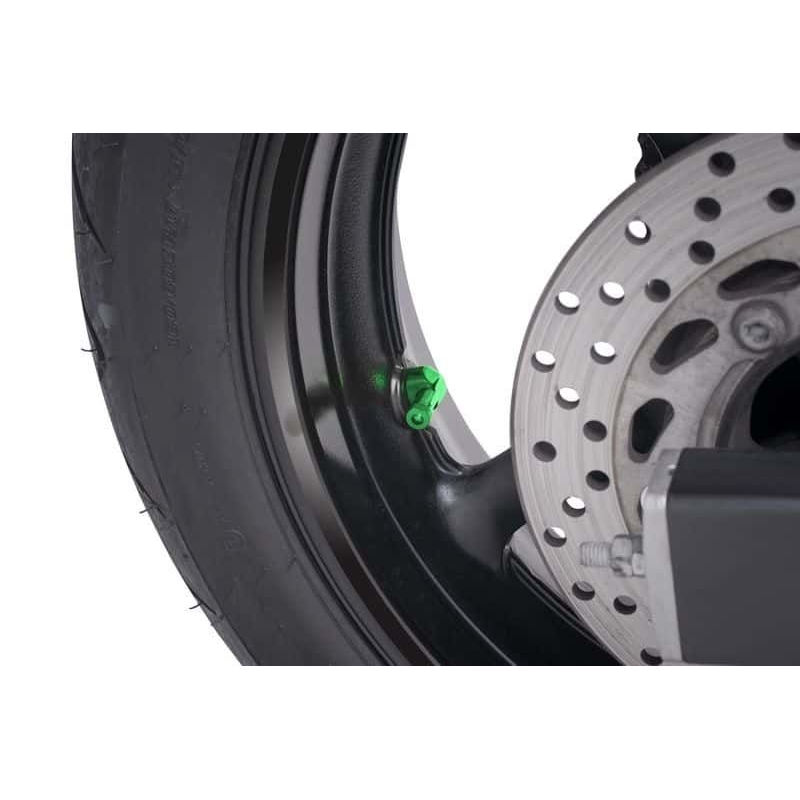 Valves for tubeless wheels PUIG zelená D 11 mm