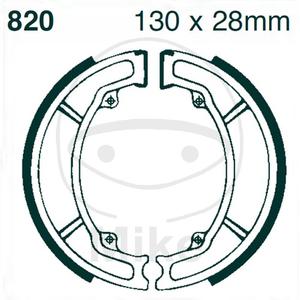 Brzdové čeľuste -sada EBC 820 neobsahuje  pružiny