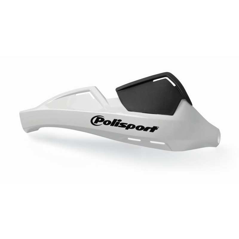 Chránič páčiek POLISPORT EVOLUTION INTEGRAL s montážnou sadov ( priemer 22mm) biela