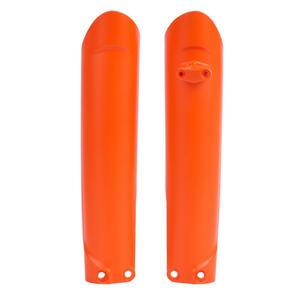 kryty  prednej vidlice POLISPORT 8398600001 (pár) oranžová KTM