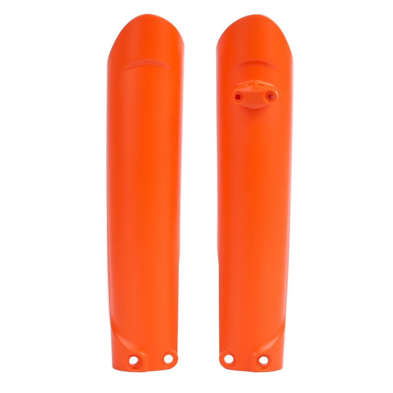 kryty  prednej vidlice POLISPORT (pár) oranžová KTM