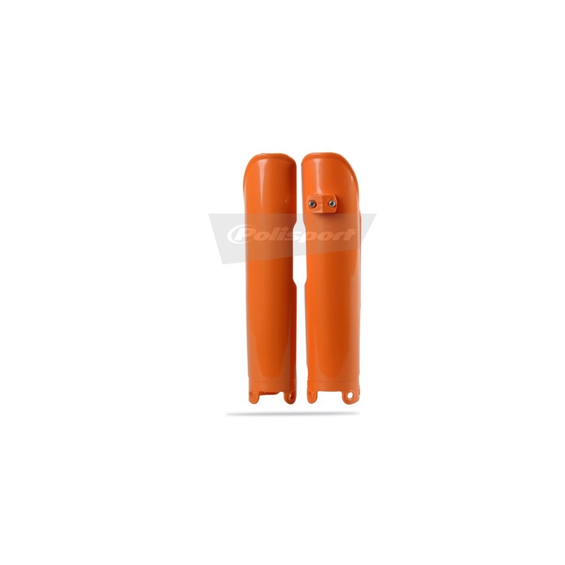 kryty  prednej vidlice POLISPORT (pár) oranžová KTM