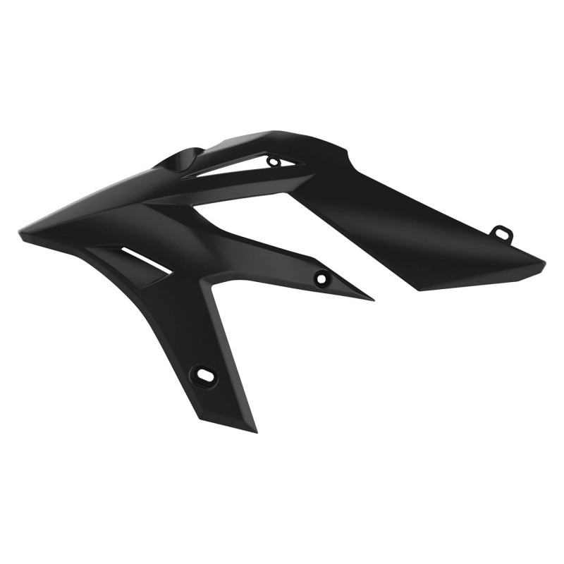 Spojler chladiča POLISPORT (pár) čierna pre BETA Xtrainer 250 2015-2023, BETA Xtrainer 300 2015-2023