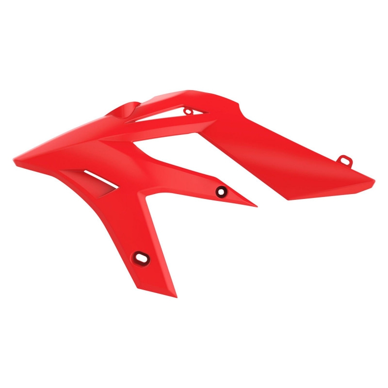 Spojler chladiča POLISPORT (pár) Červená Beta pre BETA Xtrainer 250 2015-2023, BETA Xtrainer 300 2015-2023