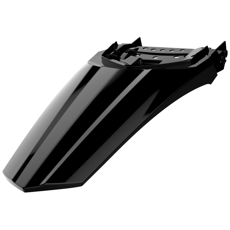 Zadný blatník POLISPORT čierna
