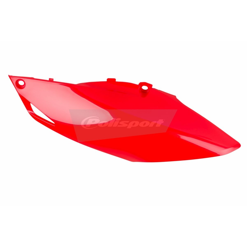 Bočné číslové tabuľky POLISPORT (pár) červená CR04 pre HONDA CRF 450 R 2013-2016, HONDA CRF 250 R 2014-2017